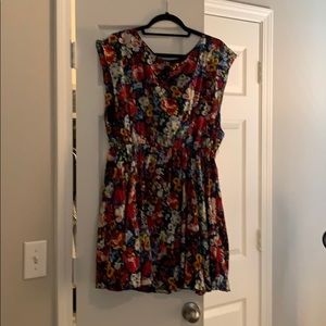 Alice and Olivia floral patterned mini dress